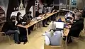 Bei einem Wikipedia-Kurs in Amsterdam