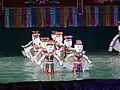 Tanz der Wasserfeen beim Wasserpuppen-Theater