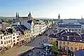 Ein Blick auf Trier von der Porta Nigra aus.