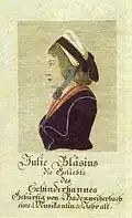 Juliana Blasius war die letzte Geliebte des Schinderhannes.