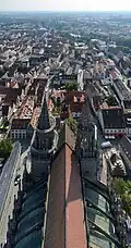 Die Aussicht vom Westturm des Münsters