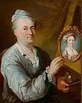 Auch dies ist ein Selbstbildnis, diesmal von Pierre Goudreaux aus Frankreich