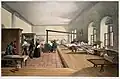Ein Krankenzimmer im Krimkrieg, um das Jahr 1850