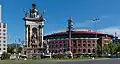 Am Plaça d'Espanya