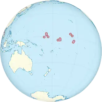Kiribati on the globe (Polynesia centered).svg
