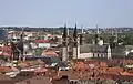Die Altstadt von Würzburg wurde nach dem Zweiten Weltkrieg wieder aufgebaut.
