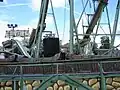 Diese Wildwasserbahn kann man abbauen und transportieren.