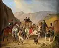 Ein Gemälde von vor 200 Jahren: „Das widerspenstige Pony“.