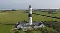 Der Leuchtturm vom Kampen heißt Langer Christian und ist aus dem Jahr 1856.