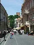 Eine Straße in der Altstadt