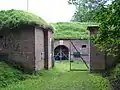 Ein Rest der Festung Ulm des Deutschen Bundes