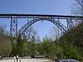 Die Müngestener-Brücke hieß früher Kaiser-Wilhelm-Brücke.