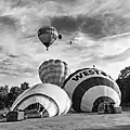 Heißluftballons in Münster