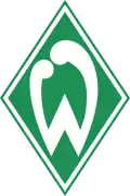 Das Logo des Fußballvereins Werder Bremen benutzt eine Raute.