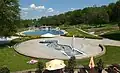 Das Südbad ist ein Freibad in Feyen-Weismark.