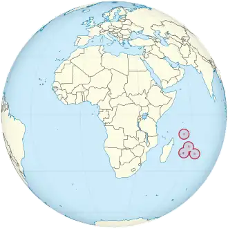 Mauritius on the globe (Africa centered).svg