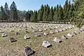 In Slowenien: ein Friedhof für Soldaten des Ersten Weltkriegs.