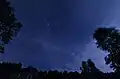 Ein Meteor über Polen