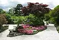 Ein Japanischer Garten in Freiburg im Breisgau: Er erinnert an die Partnerschaft mit Matsuyama in Japan.