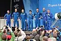 Einige ESA-Astronauten aus verschiedenen Ländern