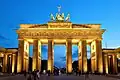 Das Tor am Abend