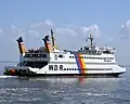 „Rungholt“ heißt diese Fähre der Wyker Dampfschiffs-Reederei.