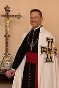 Frank Bayard ist ein katholischer Priester. Er ist der heutige Chef des Deutschen Ordens in Wien.