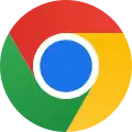 Das Logo des Browsers Chrome