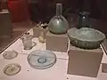 Glas aus dem Römischen Reich, gefunden in Pompeji