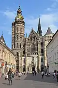Die Elisabethen-Dom ist eine Kathedrale in der Stadt Košice.