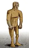 Der Golem ist ein Mensch aus Ton in einer jüdischen Sage