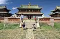 Das Kloster Erdene Dzuu liegt in der Mongolei.