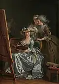 Auch Künstler sind oft Experten, wie die Malerin Adélaïde Labille-Guiard auf diesem Selbstbild von 1785