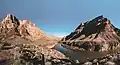 Der Colorado-Fluss bei Mohave