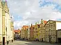 Die Altstadt von Osnabrück wurde nach dem Zweiten Weltkrieg wieder aufgebaut.