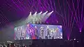 Eine Show der Backstreet Boys in Sydney in Australien