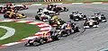 Eröffnungsrunde beim Formel-1-Rennen in Malaysia
