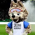 Bei jeder WM gibt es Maskottchen, 2018 in Russland war es der Wolf „Zabivaka“, das heißt so viel wie „Kleiner Torschütze“.