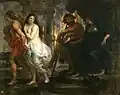 Hades und Persephone erlauben der toten und deshalb blassen Eurydike mit Orpheus ins Leben zurückzukehren.