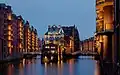 In der Hamburger Speicherstadt