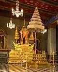 So sieht der Thron von Thailand aus.
