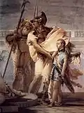 Der Held Äneas aus Troja war ein Halbgott, denn seine Mutter war Venus.
