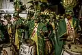 Im Karneval von Montevideo: Diese Leute feiern ihre Traditionen aus Afrika.