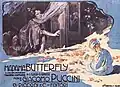 Ein Plakat der Oper „Madama Butterfly“