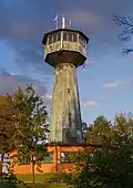 Im Grenzlandturm bei Neualbenreuth ist eine Gaststätte.