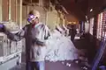 In einer Baumwollfabrik in Indonesien