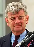 Joschka Fischer war der Außenminister in der Regierung von Gerhard Schröder.