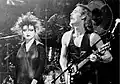 Nina Hagen mit ihrer Band im Jahr 1979