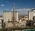 Dieser „Eiffelturm“ in Las Vegas, in den USA, ist nur halb so hoch wie der echte.