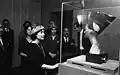 Besucher der Statue im Jahr 1963